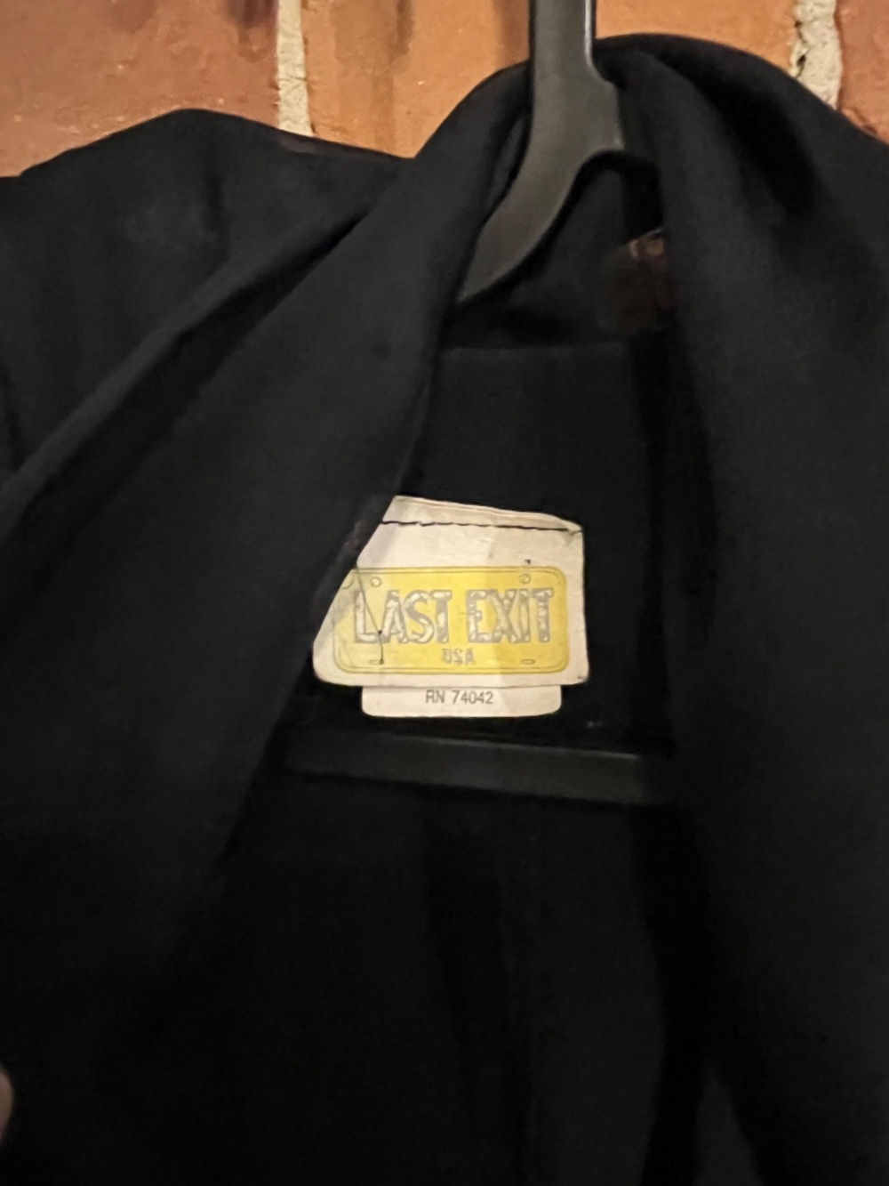 Vintage Last Exit USA Sheer Sleeve Blazer - Picture 4 of 7